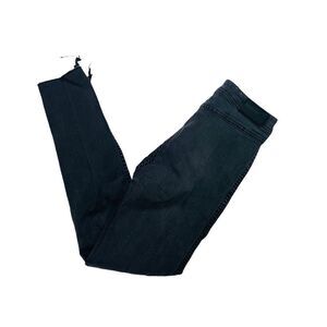 10/$25🦋 H&M &Denim Black Raw Hem Skinny Jeans - Size 25